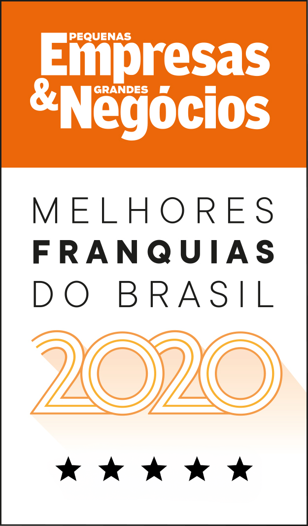 Selo Melhores Franquias do Brasil PEGN 2020