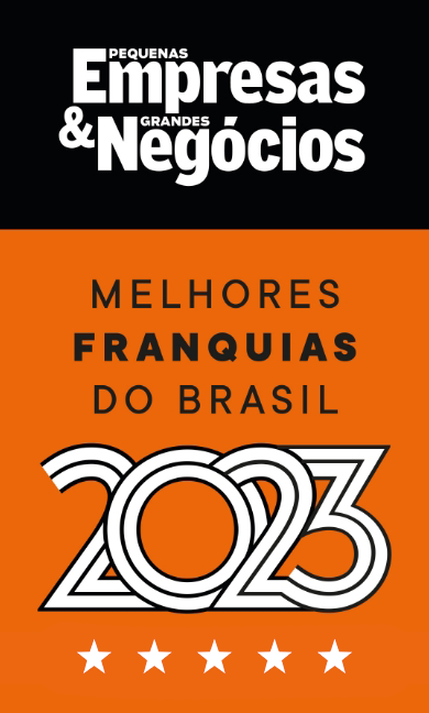 Selo Melhores Franquias do Brasil PEGN 2023