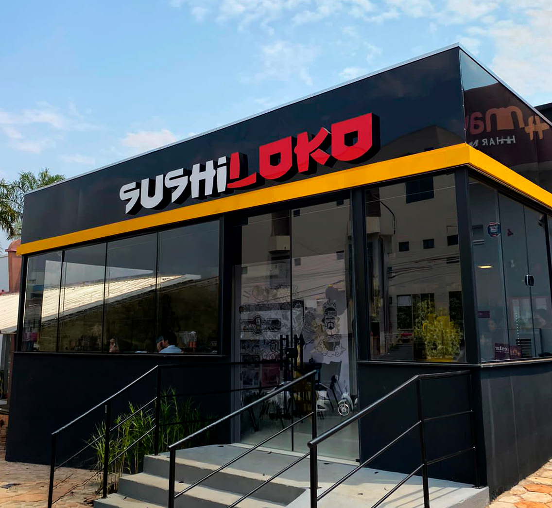 Fachada da unidade Sushiloko Catalão